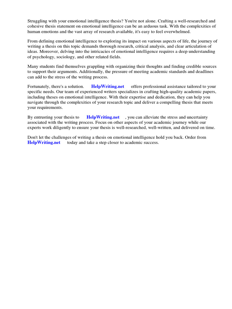 emotional-intelligence-thesis-statement-pdf