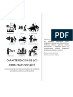 CARACTERIZACIÓN DE LOS PROBLEMAS SOCIALES EN LAS SOCIEDADES