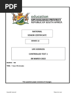 Grade 12 Sba Controlled Test 1