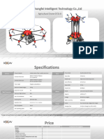Quotation BROUAV Agricultural Drone D72L-8 2023