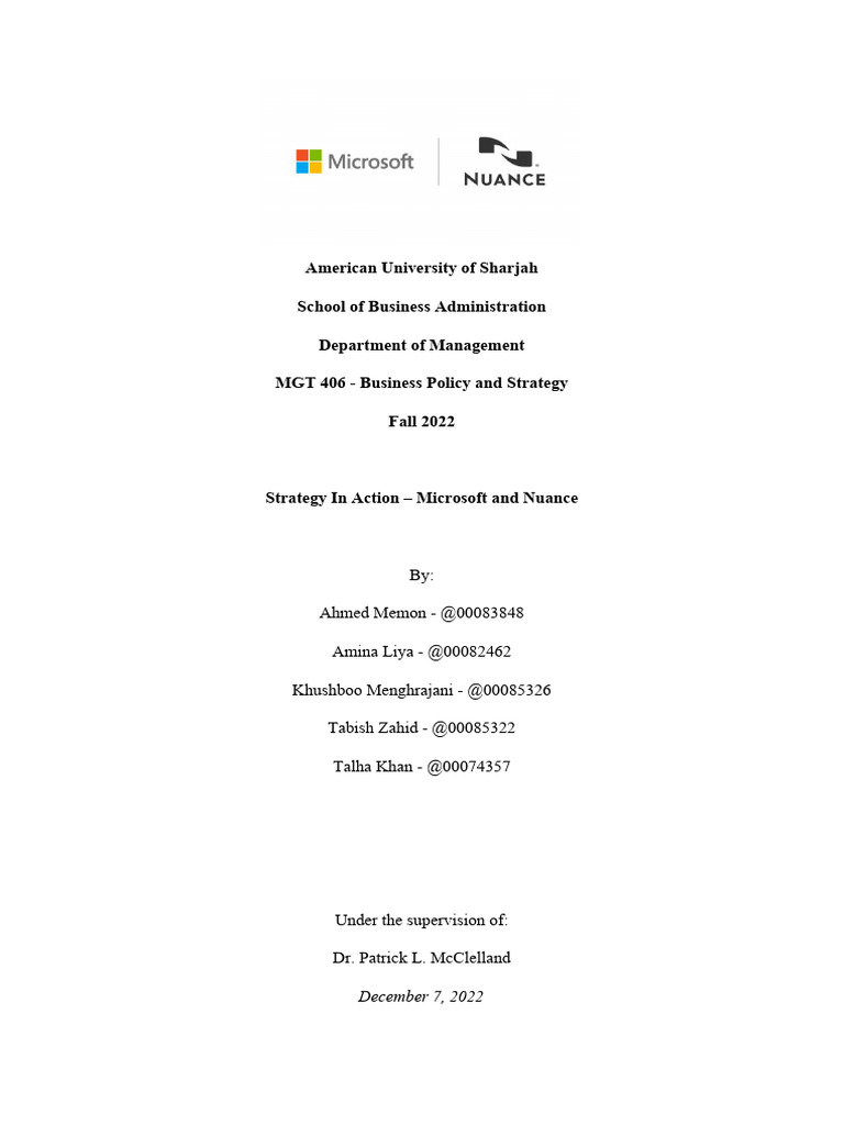 Msft strategy in action pdf equity finance return on equity