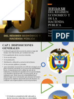 Titulo Xii Constitución Política de Colombia