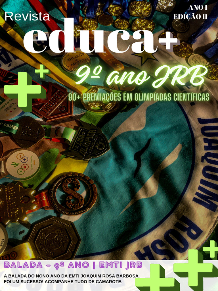 Sucesso do 9º Ano na JRB: Olimpíadas 2023 | PDF