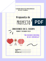 Secuencia de Emociones - Primer y Segundo Ciclo - Orientaciones Didactico Pedagogicas para Dtes. de Argentina