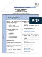 Orientações de Estudo - História