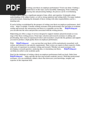 Thesis on Employee Performance.pdf