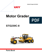 Parts Book Motor Grader STG230C-8