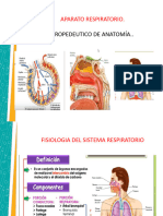 Anatomia Propedeutico Respiratorio. 1