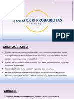 PERTEMUAN 12 - Analisis Regresi