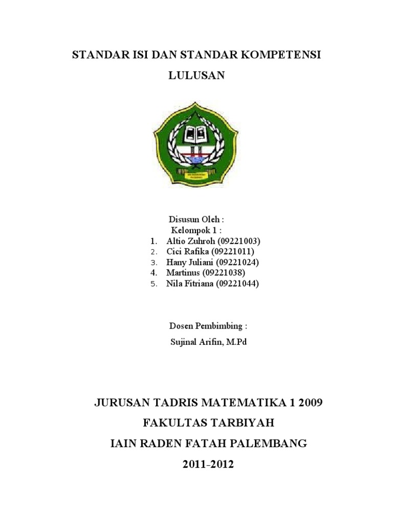 Makalah Telaah Kurikulum Mtk 1 2003