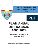 PLAN ANUAL de TRABAJO 2024 Oscar Imania Sanchez