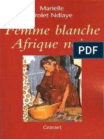 1 Marielle Ndiaye - Femme Blanche, Afrique Noire