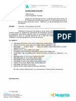 CARTA #033 - APLIACION DE INFORME TECNICO N°2 - Puchkas