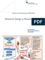 RMY371S Lecture 3-Research Design & Research Methods