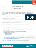 Circular Interna 08 - Gestión COVID-19 (Link)