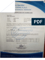 02.3 Certificado de Calibracion