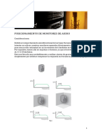 Posicionamiento de Monitores