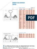 COTES DE POSITIONNEMENT DES CRAPAUDS CLIPS FITTING DIMENSIONS