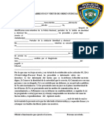 Acta de Registro de Personas Articulos 175 y 176 Del Codigo Procesal Penal