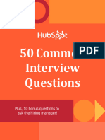 Ebook - 50 Common Interview Questions