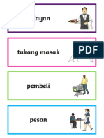 Indonesian Warung Word Cards 