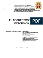 El Secuestro Y La Extorsion