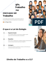 Lei Do Estagio Direito Do Trabalho e A Mulher No Mercado de Trabalho