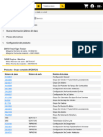 configuracio del producto D8R CON MOTOR 3406