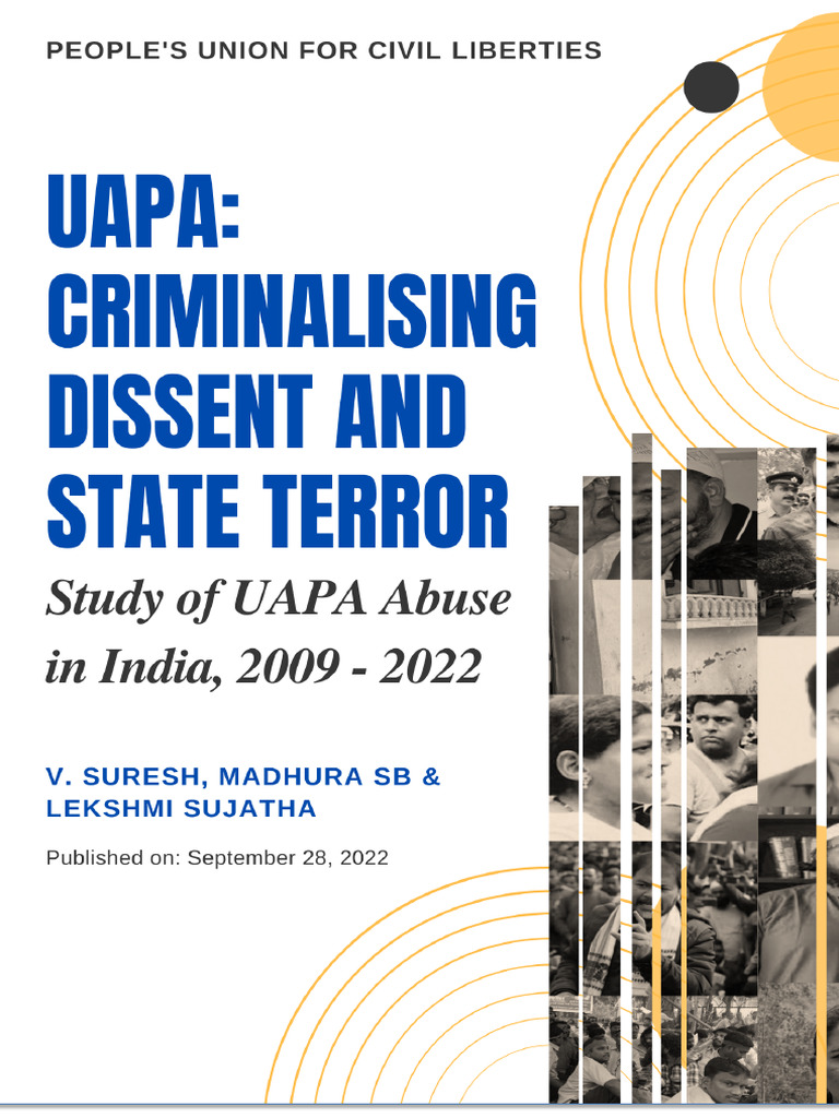 UAPA Abuse in India: A PUCL Study | PDF | Bail | Crime & Violence