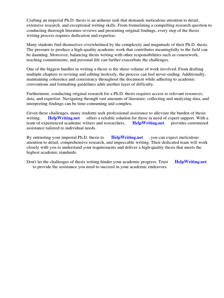 Imperial Phd Thesis Pdf Thesis Waves