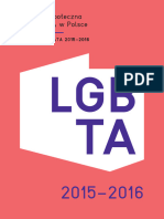 Sytuacja Spoleczna Osób LGBTA W Polsce Raport Za Lata 2015 2016