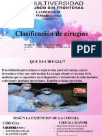 Clasificación de Cirugías