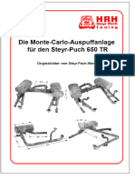 Die Monte-Carlo-Auspuffanlage Für Den Steyr-Puch 650 TR. Originalbilder Vom Steyr-Puch-Werk - PDF Kostenfreier Download