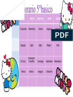 Horario Kitty