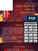 Que Hacer en Caso de Incendios