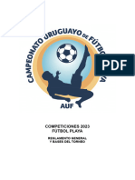 Reglamento General Futbol Playa 2023