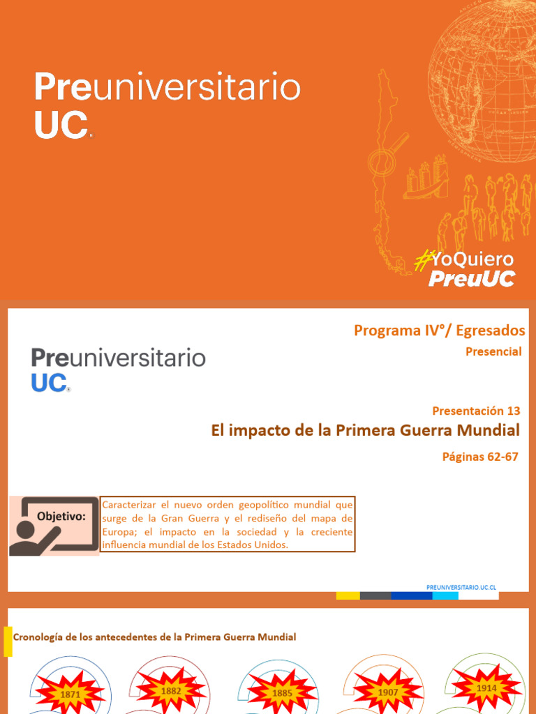 Clase 13 (IV-P) - El Impacto de La Primera Guerra Mundial | PDF ...