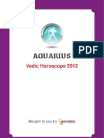 Aquarius Horoscope 2012