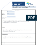 Narrative Report Template