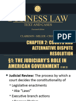 Clarkson14e - PPT - ch04 Courts and ADR