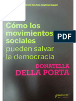 Donatella Della Porta - Cómo Los Movimientos Sociales Pueden Salvar La Democracial (2023)