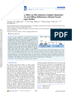 Xu Et Al 2019 Mechanism of The h2 Effect On nh3 Selective Catalytic Reduction Over Ag Al2o3 Kinetic and Diffuse