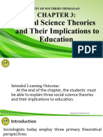 ProfEd-312 Final Report Social Science Theory