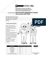 6° Grado Instrumento de Valoración Diagnóstica