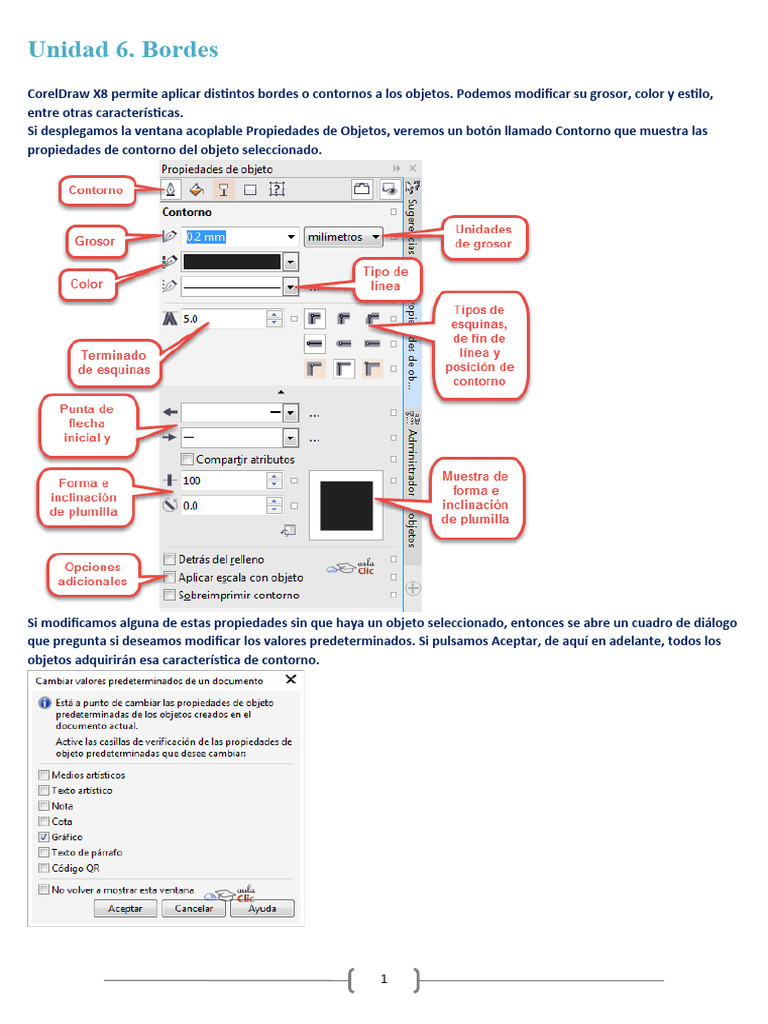 Unidad 6 Bordes | PDF | Ventana (informática)