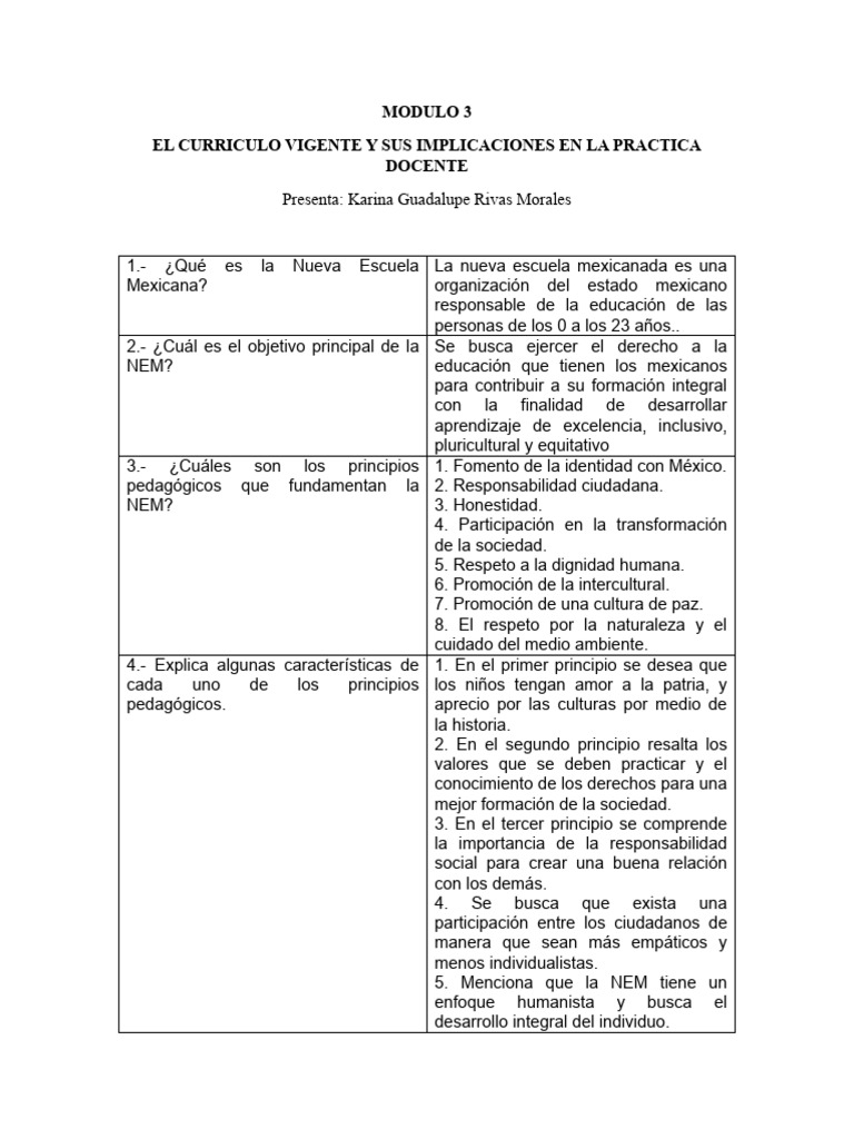 Modulo 3 Tutoria Pdf