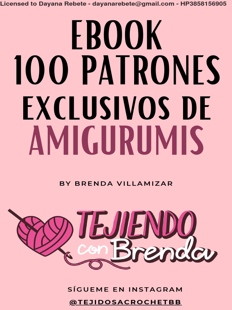 100 Patrones Premium Amigurumis | PDF | Textiles