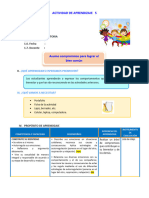 D5 A1 SESION Asumo Compromisos Para Lograr El Bien Común