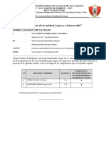 INFORME de Carpeta de Recuperacion