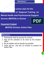 Action Plan Mechanics MHPSS
